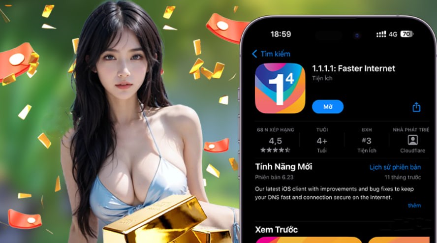 Hình ảnh quảng cáo của vnd88 hiển thị nền tảng và các lợi ích